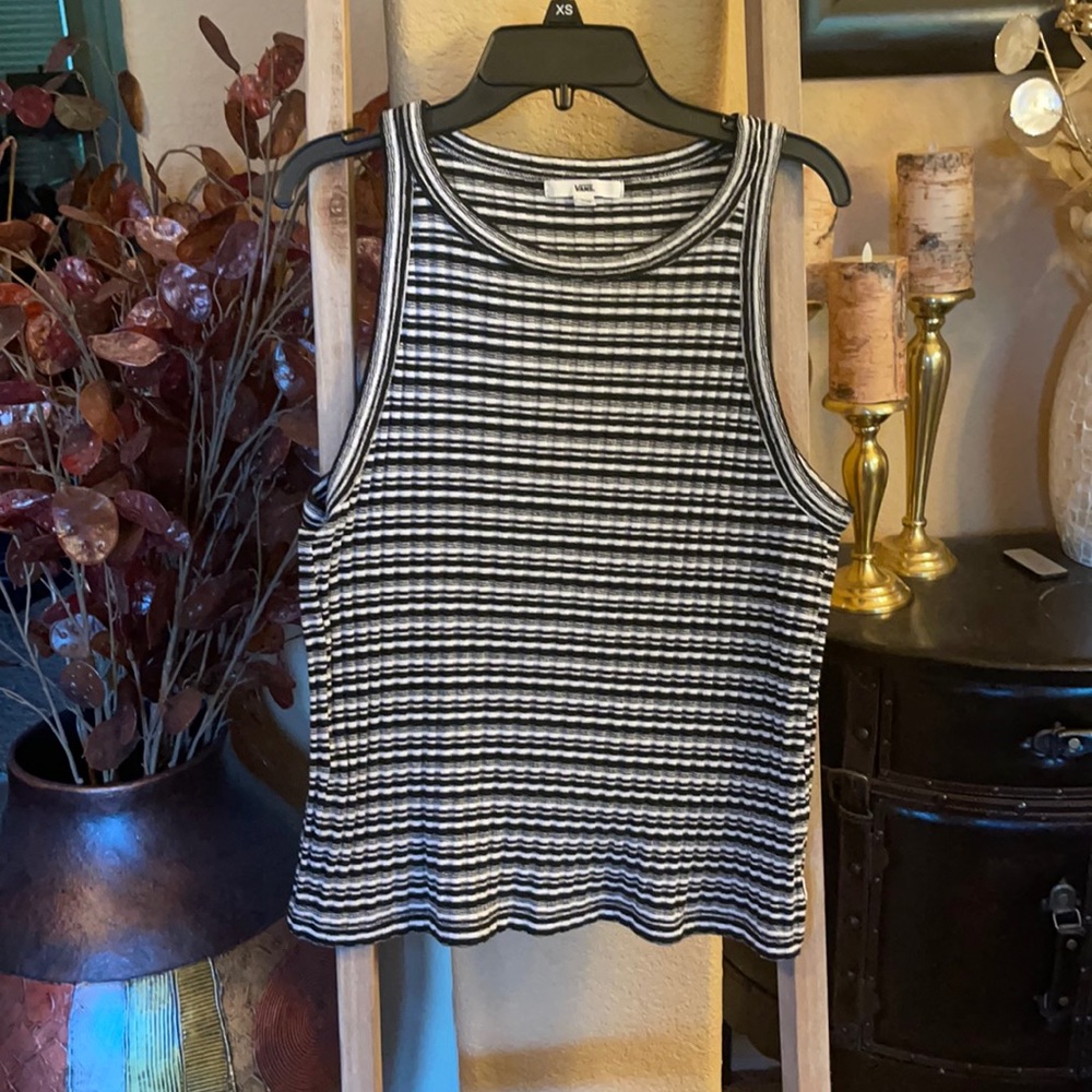 Vans Striped Sleeveless Top